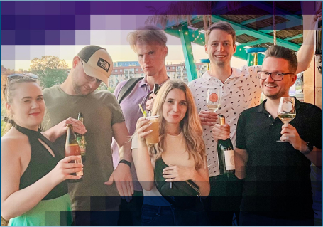 Team verpixelt